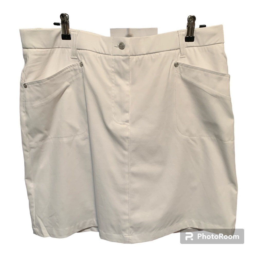 Daily Sports Lyric White Skort Size 16 - Picture 2 of 10
